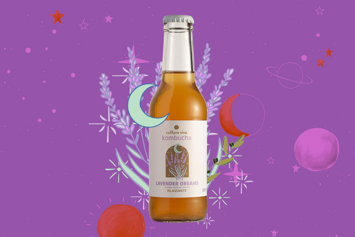 Lavender Dreams Cultura Viva Kombucha